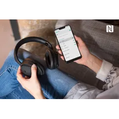 Bezprzewodowe słuchawki nauszne z ANC Kruger&Matz F7A