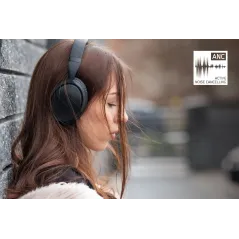 Bezprzewodowe słuchawki nauszne z ANC Kruger&Matz F7A