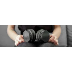 Bezprzewodowe słuchawki nauszne z ANC Kruger&Matz F7A