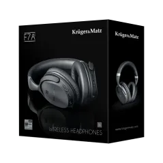 Bezprzewodowe słuchawki nauszne z ANC Kruger&Matz F7A Lite