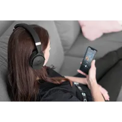 Bezprzewodowe słuchawki nauszne z ANC Kruger&Matz F7A Lite