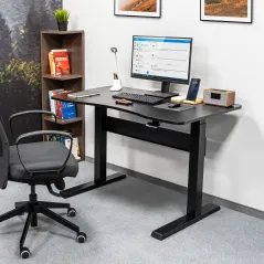 Biurko pneumatyczne z regulacją wysokości