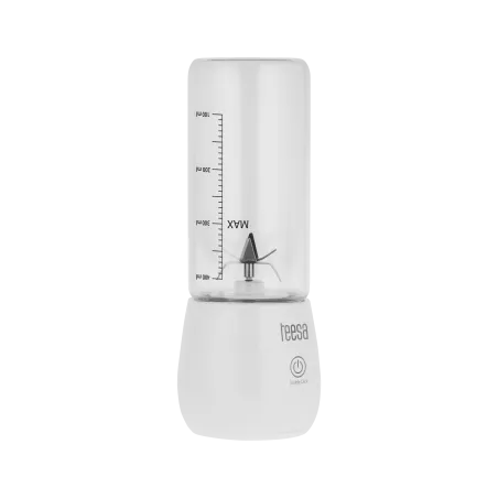 Blender bezprzewodowy, szklany kubek, 450ml, 100W , 6 noży