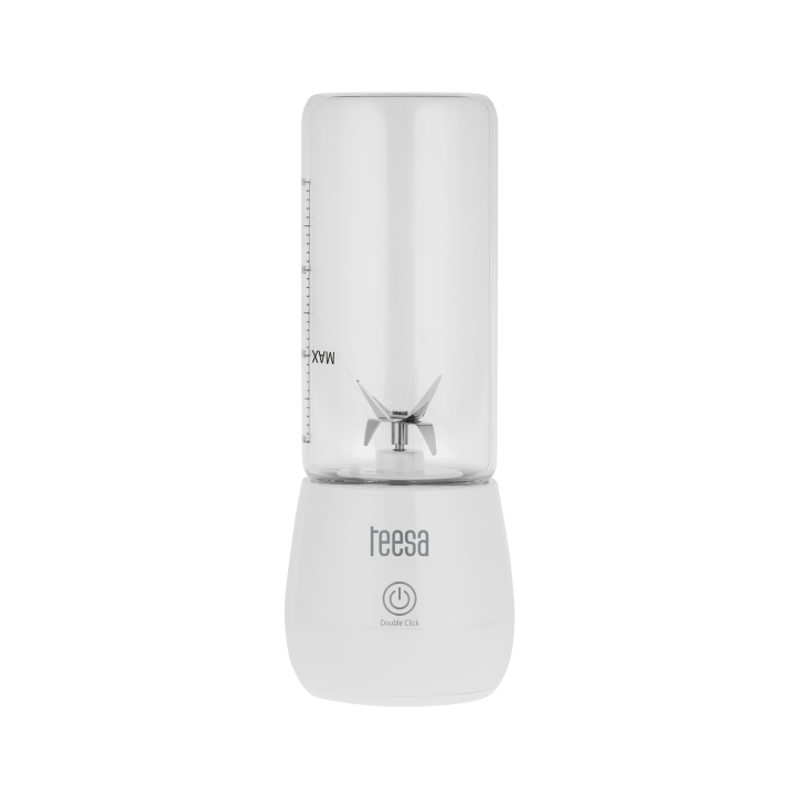 Blender bezprzewodowy, szklany kubek, 450ml, 100W , 6 noży Blender bezprzewodowy, szklany kubek, 450ml, 100W , 6 noży