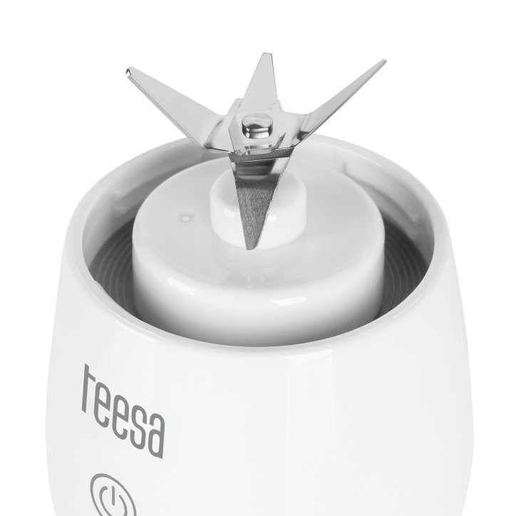 Blender bezprzewodowy, szklany kubek, 450ml, 100W , 6 noży Blender bezprzewodowy, szklany kubek, 450ml, 100W , 6 noży