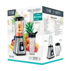 Blender kielichowy EASY EXPERT GO 1300W , szklany kielich 1,5L + kubek podróżny 600 ml