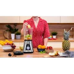 Blender kielichowy EASY EXPERT GO 1300W , szklany kielich 1,5L + kubek podróżny 600 ml