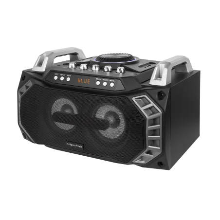 Boombox z funkcją Bluetooth i karaoke, radiem FM i mikrofonem