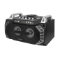 Boombox z funkcją Bluetooth i karaoke, radiem FM i mikrofonem