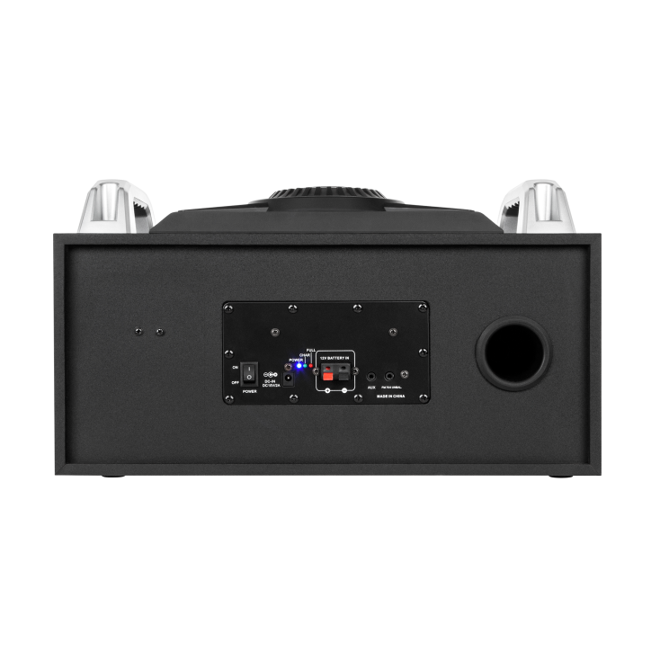Boombox z funkcją Bluetooth i karaoke, radiem FM i mikrofonem Boombox z funkcją Bluetooth i karaoke, radiem FM i mikrofonem