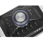 Boombox z funkcją Bluetooth i karaoke, radiem FM i mikrofonem
