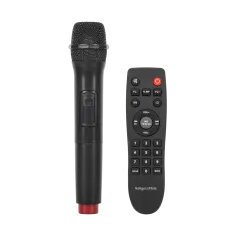 Boombox z funkcją Bluetooth i karaoke, radiem FM i mikrofonem