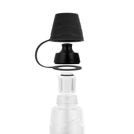 Butelka filtrująca TEESA PURE WATER BLACK