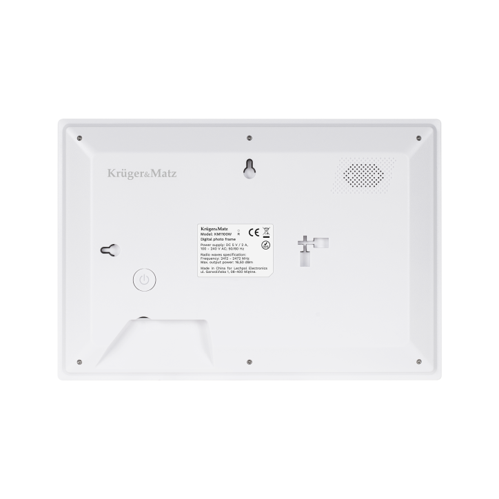 Cyfrowa ramka Kruger&Matz na zdjęcia FRAMEO Wi-Fi 10,1" biała