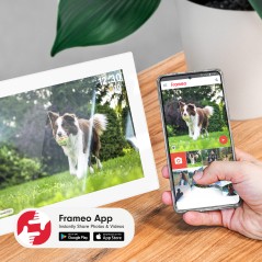 Cyfrowa ramka Kruger&Matz na zdjęcia FRAMEO Wi-Fi 10,1" biała