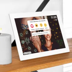 Cyfrowa ramka Kruger&Matz na zdjęcia FRAMEO Wi-Fi 10,1" biała
