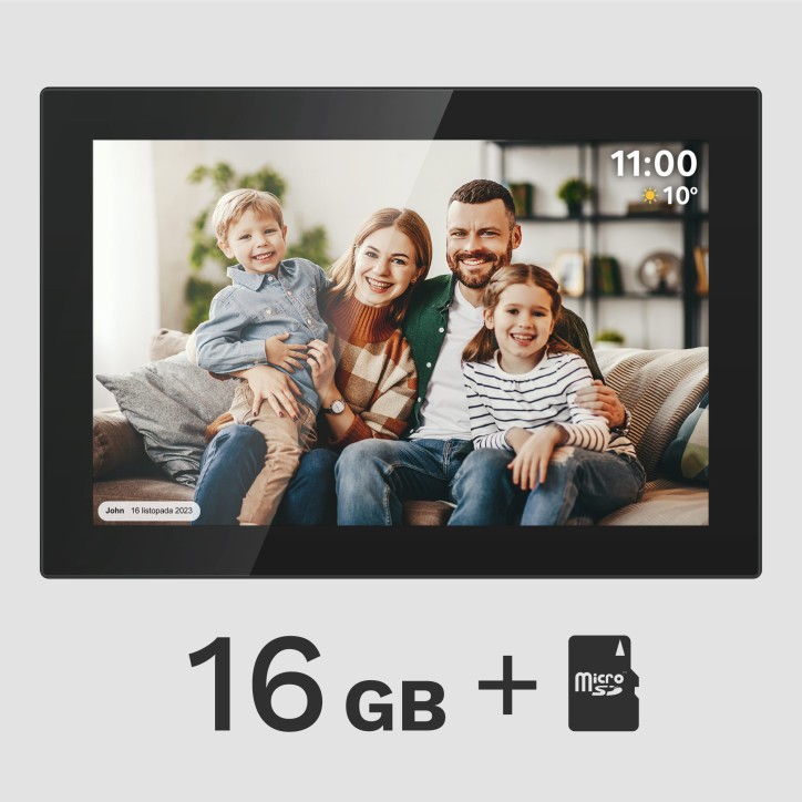Cyfrowa ramka Kruger&Matz na zdjęcia FRAMEO Wi-Fi 10,1" Cyfrowa ramka Kruger&Matz na zdjęcia FRAMEO Wi-Fi 10,1"