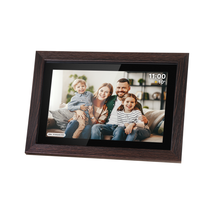Cyfrowa ramka Kruger&Matz na zdjęcia FRAMEO Wi-Fi 10,1" drewniana ramka Cyfrowa ramka Kruger&Matz na zdjęcia FRAMEO Wi-Fi 10,1" drewniana ramka