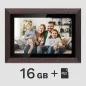 Cyfrowa ramka Kruger&Matz na zdjęcia FRAMEO Wi-Fi 10,1" drewniana ramka