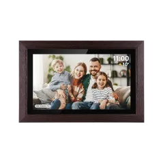 Cyfrowa ramka Kruger&Matz na zdjęcia FRAMEO Wi-Fi 15" drewniana ramka