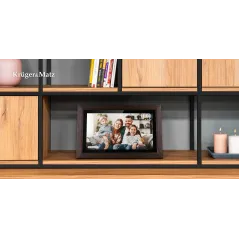 Cyfrowa ramka Kruger&Matz na zdjęcia FRAMEO Wi-Fi 15" drewniana ramka