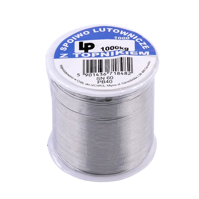 Cyna LP szpula 1mm/1000g Cyna LP szpula 1mm/1000g