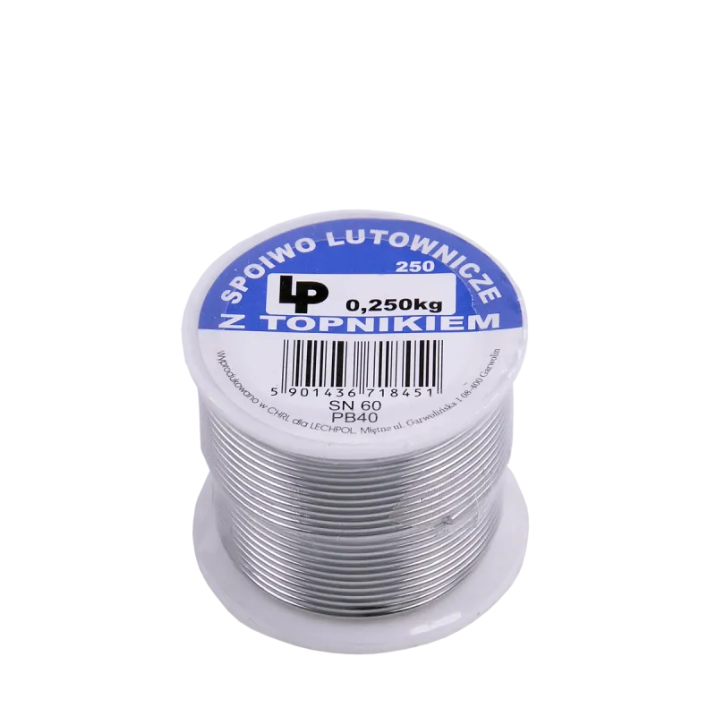 Cyna LP szpula 1mm/250g Cyna LP szpula 1mm/250g