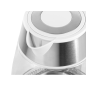 Czajnik elektryczny TEESA, szklany + inox, 2200 W, biały, 1,7 L Czajnik elektryczny TEESA, szklany + inox, 2200 W, biały, 1,7 L