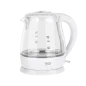 Czajnik elektryczny TEESA, szklany, 1650 W, biały, 1 L Czajnik elektryczny TEESA, szklany, 1650 W, biały, 1 L