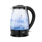 Czajnik elektryczny TEESA, szklany, 2200 W, czarny, 1,7 L Czajnik elektryczny TEESA, szklany, 2200 W, czarny, 1,7 L