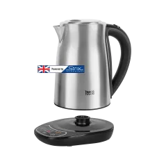 Czajnik elektryczny z regulacją temperatury, TEESA, stal nierdzewna, 2200W, 1,7L , LED