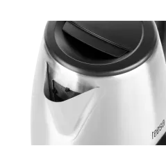 Czajnik elektryczny z wskaźnikiem temperatury wody, TEESA, stal nierdzewna, 2200W, 1,7L