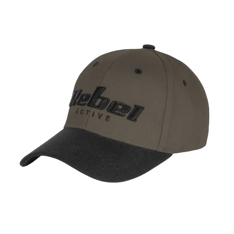 Czapka z daszkiem Rebel Active , kolor czarno-brązowy , rozmiar M Czapka z daszkiem Rebel Active , kolor czarno-brązowy , rozmiar M