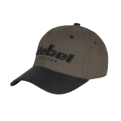 Czapka z daszkiem Rebel Active , kolor czarno-brązowy , rozmiar S