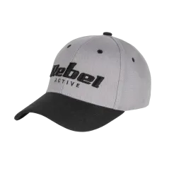 Czapka z daszkiem Rebel Active , kolor jasny szary , rozmiar M