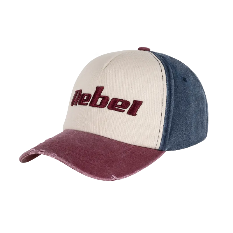 Czapka z daszkiem Rebel Active , kolor niebiesko-purpurowy , rozmiar M