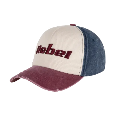 Czapka z daszkiem Rebel Active , kolor niebiesko-purpurowy , rozmiar M