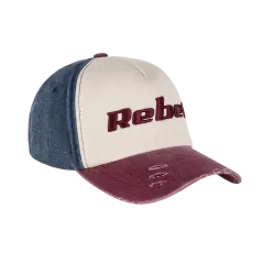 Czapka z daszkiem Rebel Active , kolor niebiesko-purpurowy , rozmiar S