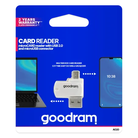 Czytnik kart MicroSD OTG Goodram