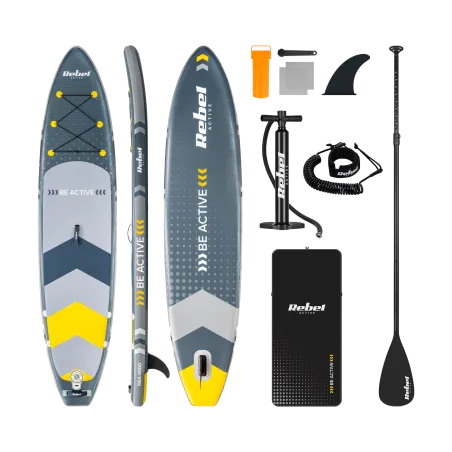 Deska SUP REBEL ACTIVE pompowana 350x81x15cm , zestaw