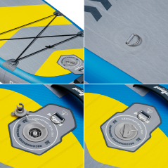 Deska SUP REBEL ACTIVE RBA-4507 - niebieska