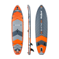 Deska SUP REBEL ACTIVE RBA-4507 - pomarańczowa Deska SUP REBEL ACTIVE RBA-4507 - pomarańczowa