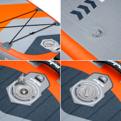 Deska SUP REBEL ACTIVE RBA-4507 - pomarańczowa
