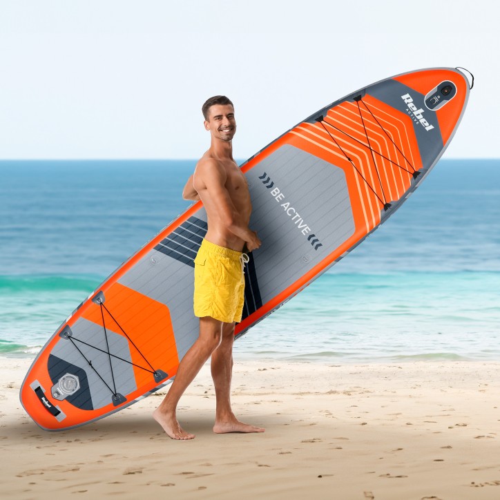 Deska SUP REBEL ACTIVE RBA-4507 - pomarańczowa Deska SUP REBEL ACTIVE RBA-4507 - pomarańczowa