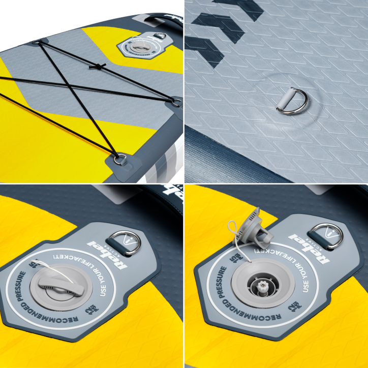 Deska SUP REBEL ACTIVE RBA-4507 - szara Deska SUP REBEL ACTIVE RBA-4507 - szara