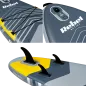 Deska SUP REBEL ACTIVE RBA-4507 - szara Deska SUP REBEL ACTIVE RBA-4507 - szara