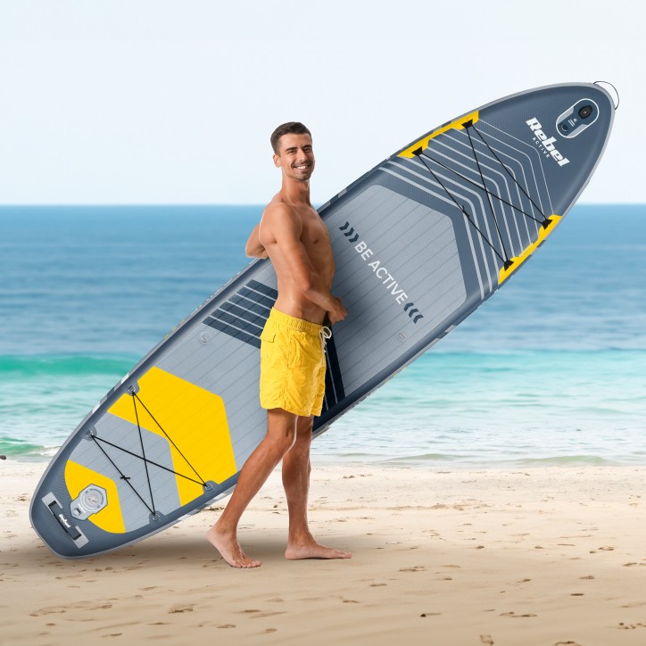 Deska SUP REBEL ACTIVE RBA-4507 - szara Deska SUP REBEL ACTIVE RBA-4507 - szara