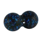 Duoball podwójna piłka do masażu 8cm, kolor czarno-niebieski, materiał EPP, REBEL ACTIVE Duoball podwójna piłka do masażu 8cm, kolor czarno-niebieski, materiał EPP, REBEL ACTIVE