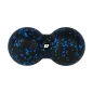 Duoball podwójna piłka do masażu 8cm, kolor czarno-niebieski, materiał EPP, REBEL ACTIVE Duoball podwójna piłka do masażu 8cm, kolor czarno-niebieski, materiał EPP, REBEL ACTIVE