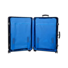 Duża walizka aluminiowa na kółkach Kruger&Matz czarna